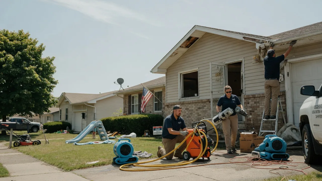 Water Damage Restoration in Hext, TX near me
